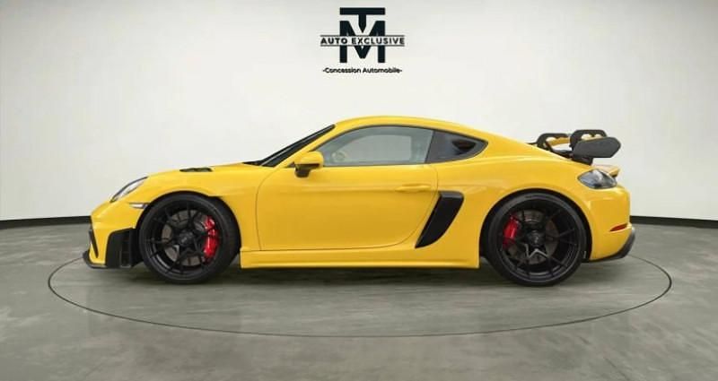 Occasion Porsche 718 Cayman GT4 500 ch (367 kW) 2022 Jaune Coupé