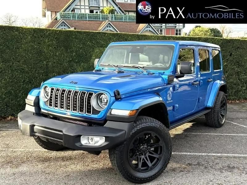 Occasion Jeep Wrangler Sahara 276 ch (202 kW) 2024 Bleu SUV