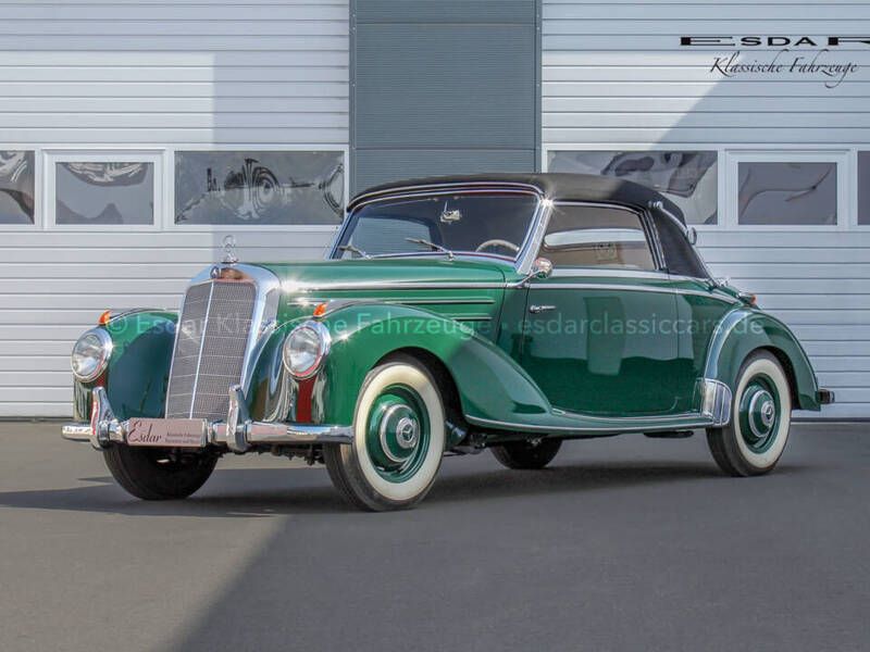 Vert Utilisé 1955 Mercedes 220 Cabriolet | 179 000 € - Image 1/4