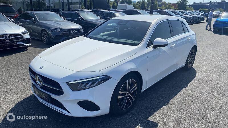 Blanc Utilisé 2024 Mercedes A180 Progressive Berline | 33 999 € (Prix juste) - Image 1/4