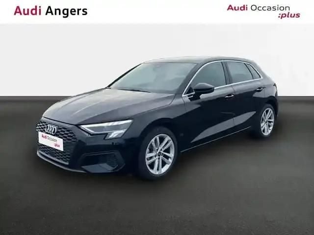 A2a2 noir brillant Utilisé 2022 Audi A3 Sportback Sport Berline | 28 950 € (Prix juste) - Image 1/4