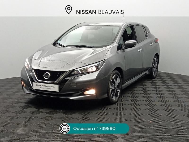 Gris Utilisé 2021 Nissan Leaf N-Connecta Citadine | 16 490 € (Prix juste) - Image 1/4