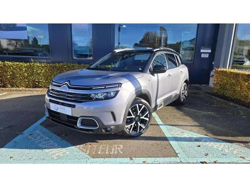 Gris Utilisé 2021 Citroën C5 Aircross Shine SUV | 23 990 € (Prix juste) - Image 1/4