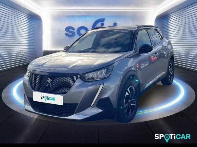 Gris Utilisé 2022 Peugeot 2008 Allure SUV | 17 400 € (Prix juste) - Image 1/4