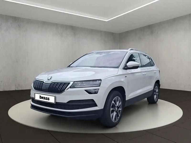 Blanc Utilisé 2020 Skoda Karoq Drive SUV | 23 950 € (Prix juste) - Image 1/4