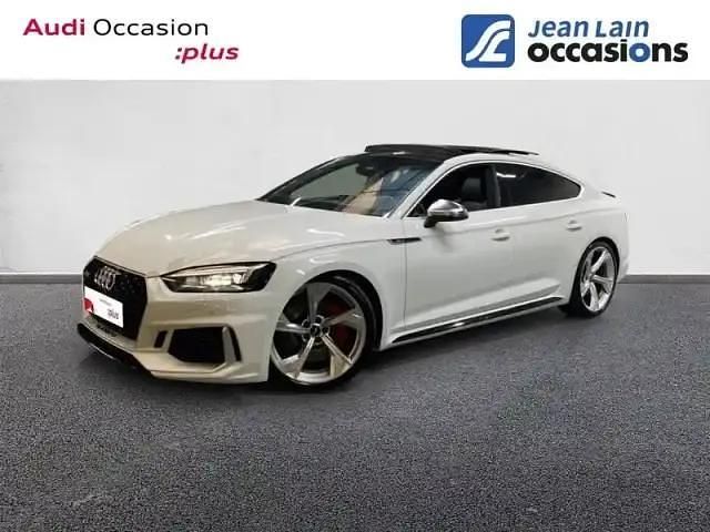 Blanc glacier métallisé Occasion 2019 Audi RS5 Sportback Sport Berline | 67 990 € (Prix assez cher) - Image 1/4