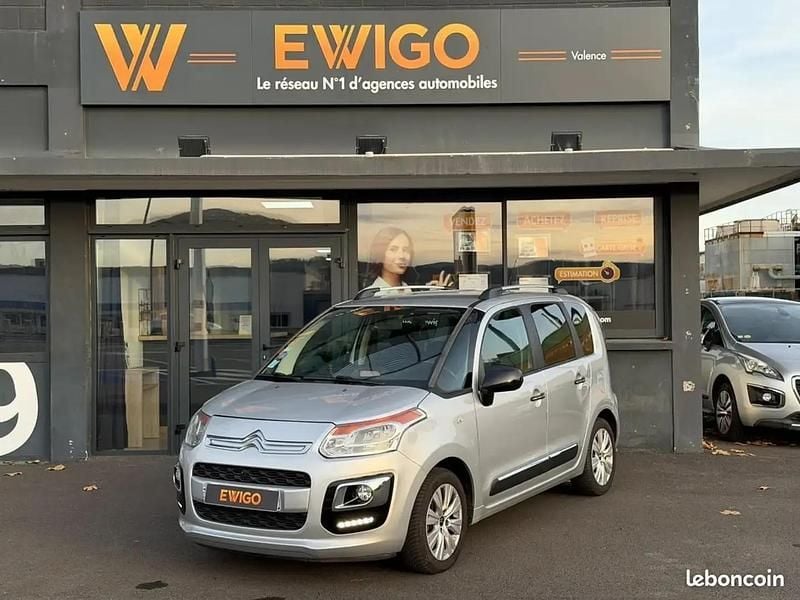 Gris Occasion 2016 Citroën C3 Picasso Exclusive Monospace | 4 990 € (Bon prix) - Image 1/4