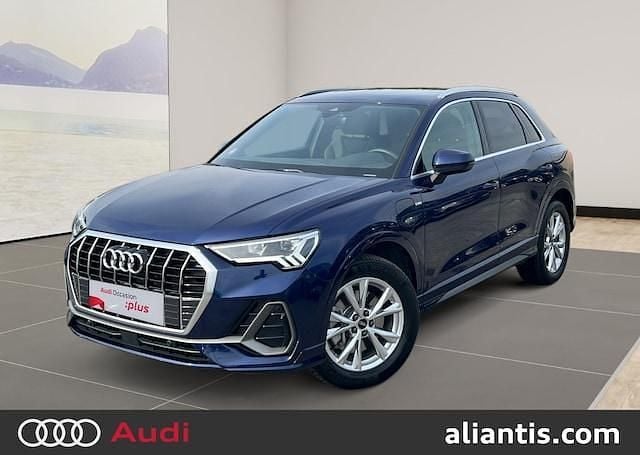 Bleu navarre métallisé Occasion 2023 Audi Q3 S-Line SUV | 35 980 € - Image 1/4