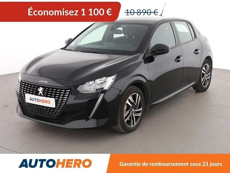 Noir Utilisé 2019 Peugeot 208 Allure Citadine | 9 790 € (Bon prix) - Image 1/2