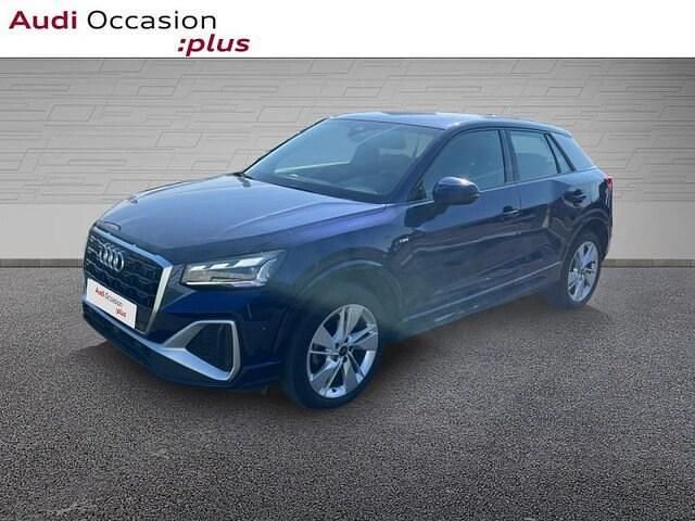 Bleu navarre métallisé Utilisé 2022 Audi Q2 S-Line SUV | 26 689 € - Image 1/4
