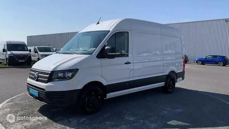 Blanc Nouvelle 2024 VW Crafter Business Van | 36 900 € (Super prix) - Image 1/4
