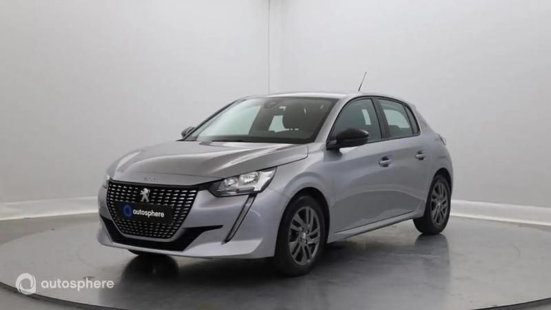 Gris Utilisé 2022 Peugeot 208 Active Citadine | 11 999 € (Prix juste) - Image 1/4