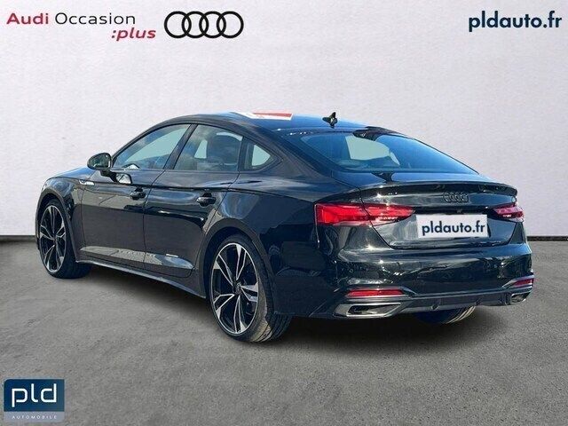 Occasion Audi A5 Sportback S-Line 150 ch (110 kW) 2023 Noir mythe métallisé Citadine