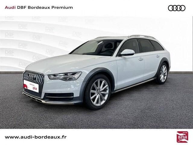 Blanc glacier métallisé Utilisé 2018 Audi A6 Allroad Ambition Break | 31 590 € (Prix juste) - Image 1/4