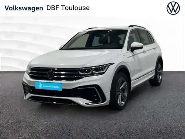 Blanc Occasion 2023 VW Tiguan R-line SUV | 35 488 € (Bon prix) - Image 1/4