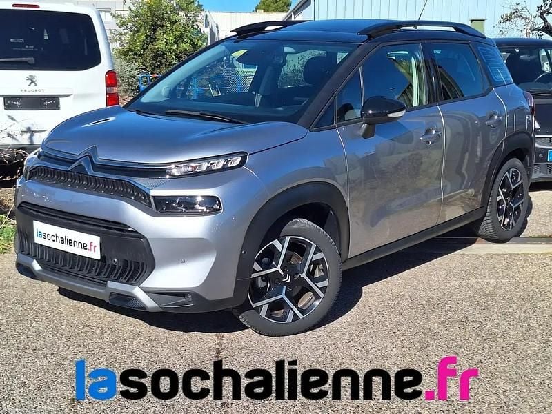 Gris Utilisé 2023 Citroën C3 Aircross PureTech SUV | 15 990 € (Prix juste) - Image 1/4