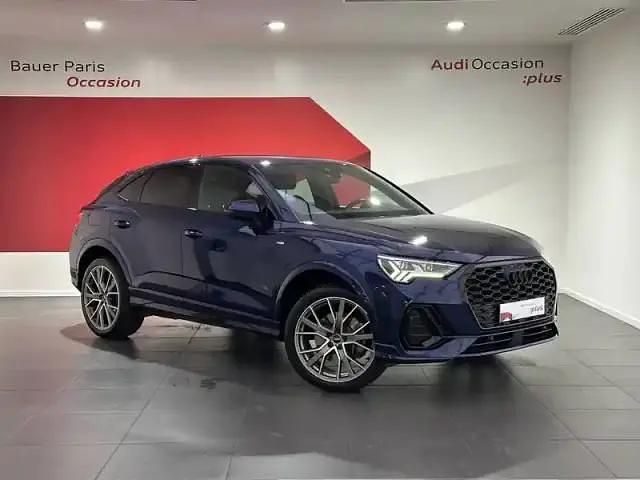 Bleu Utilisé 2021 Audi Q3 Sportback S-Line SUV | 36 980 € - Image 1/4