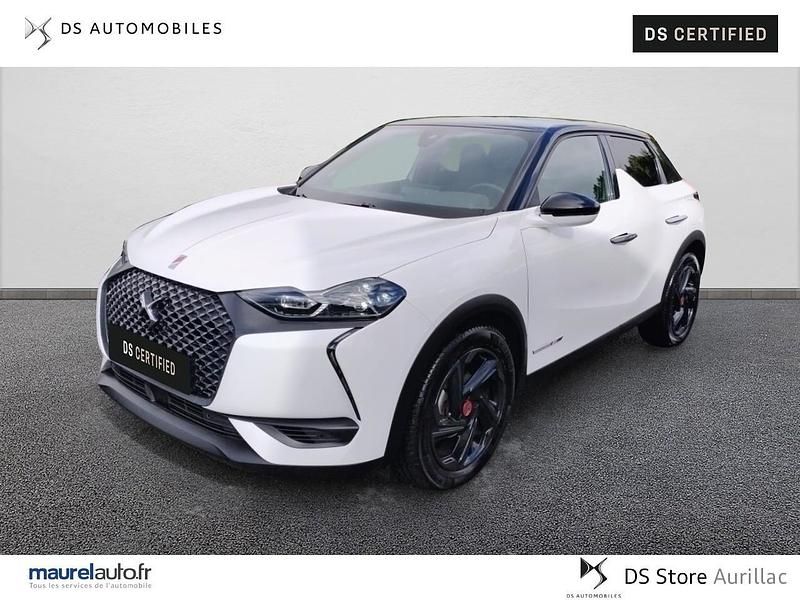 Blanc Utilisé 2021 DS Automobiles DS3 Crossback Performance Line Plus SUV | 19 990 € (Prix juste) - Image 1/4