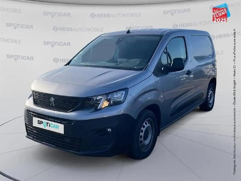 Gris Utilisé 2021 Peugeot Partner S Monospace | 17 999 € - Image 1/4