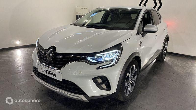 Blanc Occasion 2021 Renault Captur Intens SUV | 18 999 € (Prix juste) - Image 1/4