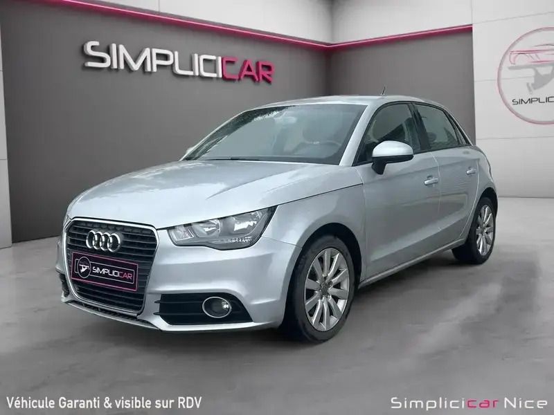 Gris Utilisé 2014 Audi A1 S-Line Citadine | 11 980 € (Prix assez cher) - Image 1/4