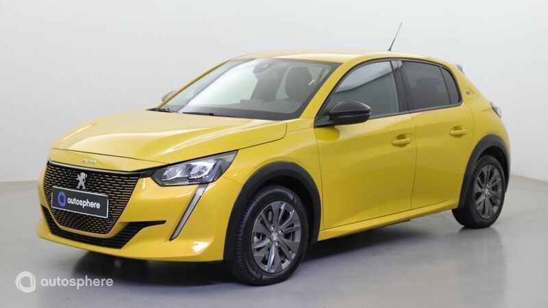 Jaune Utilisé 2022 Peugeot e-208 Allure Citadine | 16 499 € (Bon prix) - Image 1/4