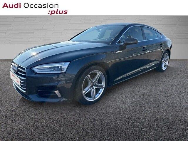 Gris manhattan métallisé Utilisé 2019 Audi A5 Sportback S-Line Berline | 27 990 € (Prix juste) - Image 1/4