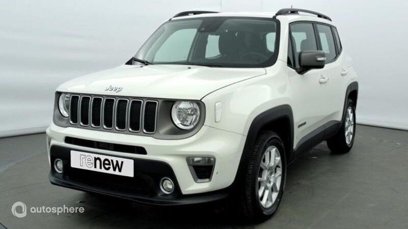Blanc Utilisé 2022 Jeep Renegade Limited SUV | 19 994 € (Prix juste) - Image 1/4