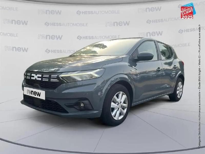Gris Utilisé 2022 Dacia Sandero Expression Citadine | 11 999 € (Prix assez cher) - Image 1/4