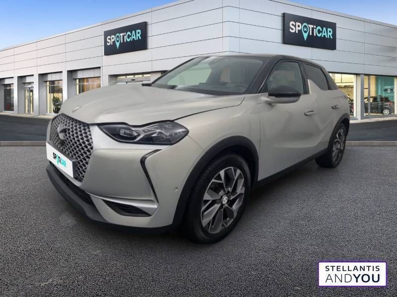 Gris Utilisé 2020 DS Automobiles DS3 Crossback E-Tense Grand Chic SUV | 15 590 € (Prix juste) - Image 1/3