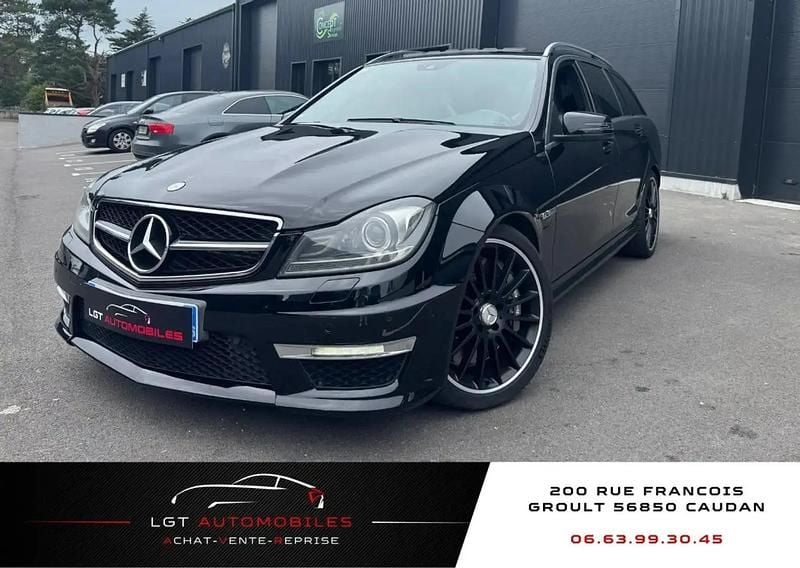 Noir Utilisé 2012 Mercedes C63 AMG AMG Break | 29 990 € (Prix juste) - Image 1/4