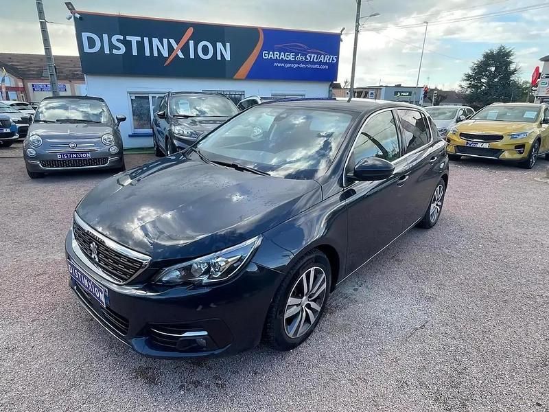 Gris Occasion 2018 Peugeot 308 Allure Berline | 10 980 € (Prix assez cher) - Image 1/4