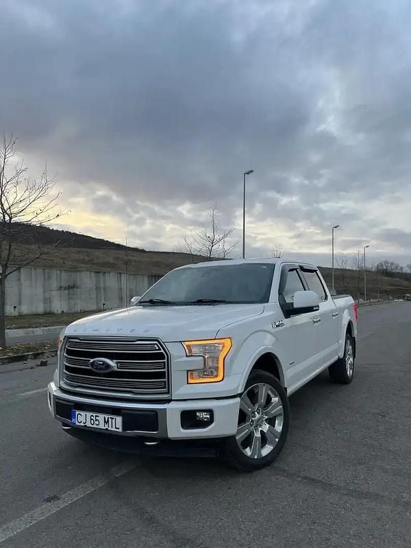 Blanc Occasion 2017 Ford F-150 Limited Pick-up | 48 900 € - Image 1/4