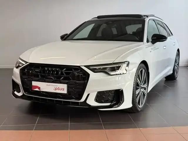 Blanc glacier métallisé Occasion 2025 Audi A6 S-Line Break | 59 900 € (Prix juste) - Image 1/4