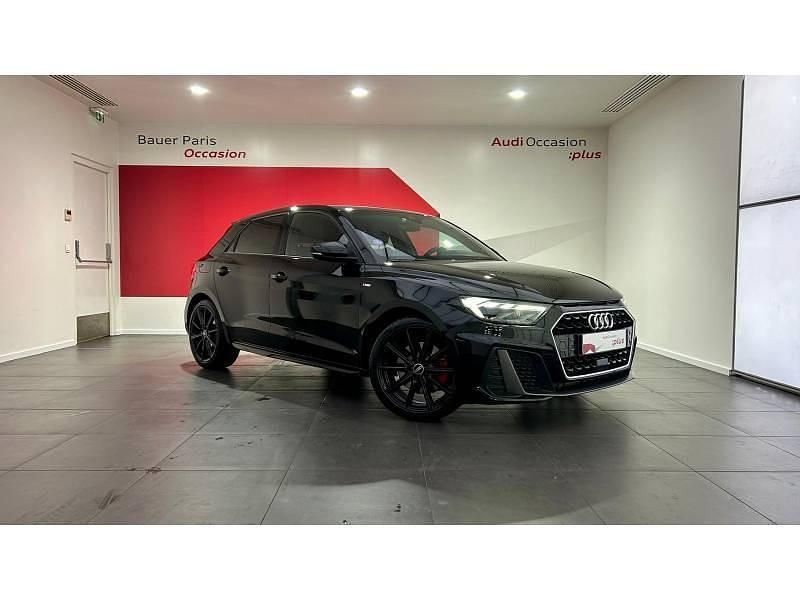 Noir mythe métallisé Utilisé 2022 Audi A1 Sportback S-Line Citadine | 29 980 € (Prix juste) - Image 1/4