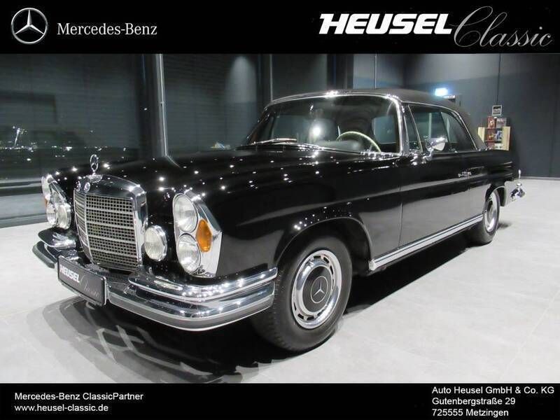 Noir Occasion 1969 Mercedes 280 SE Cabriolet | 209 900 € - Image 1/4
