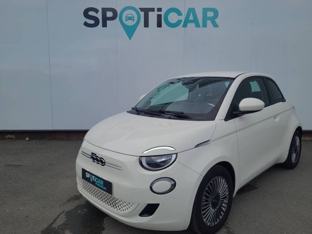 Blanc Utilisé 2023 Fiat 500e Citadine | 15 990 € (Prix juste) - Image 1/4