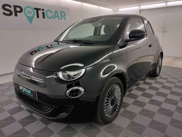 Blanc Utilisé 2022 Fiat 500e Citadine | 17 490 € (Prix juste) - Image 1/4