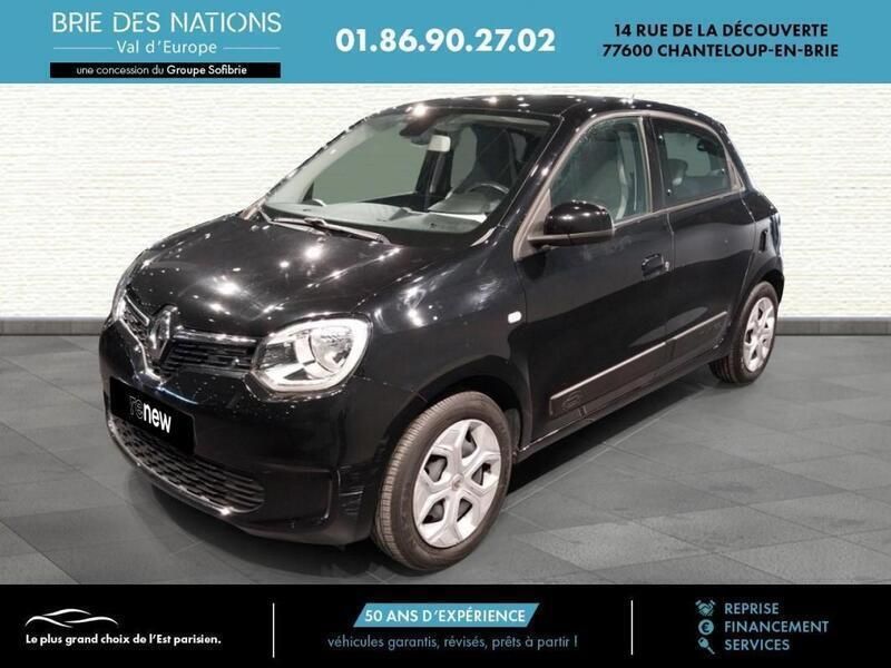 Noir Utilisé 2021 Renault Twingo SE Citadine | 10 990 € (Prix juste) - Image 1/3