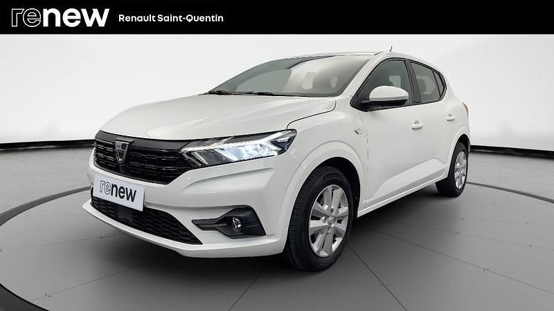 Blanc Occasion 2022 Dacia Sandero Comfort Citadine | 11 990 € (Super prix) - Image 1/4