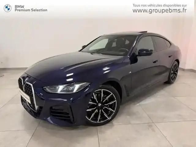 Bmw individual tanzaniteblau métallisé Occasion 2025 BMW 420 M Sport Coupé | 49 900 € (Bon prix) - Image 1/4