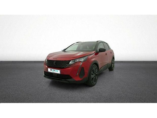 Rouge Utilisé 2021 Peugeot 3008 GT | 28 390 € (Prix assez cher) - Image 1/4