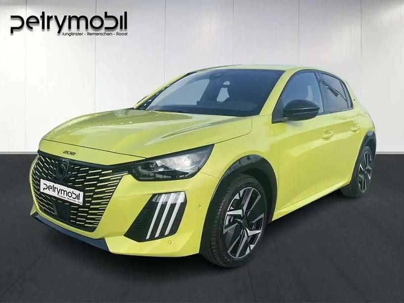 Jaune Nouvelle 2025 Peugeot 208 GT Citadine | 26 564 € (Prix cher) - Image 1/4
