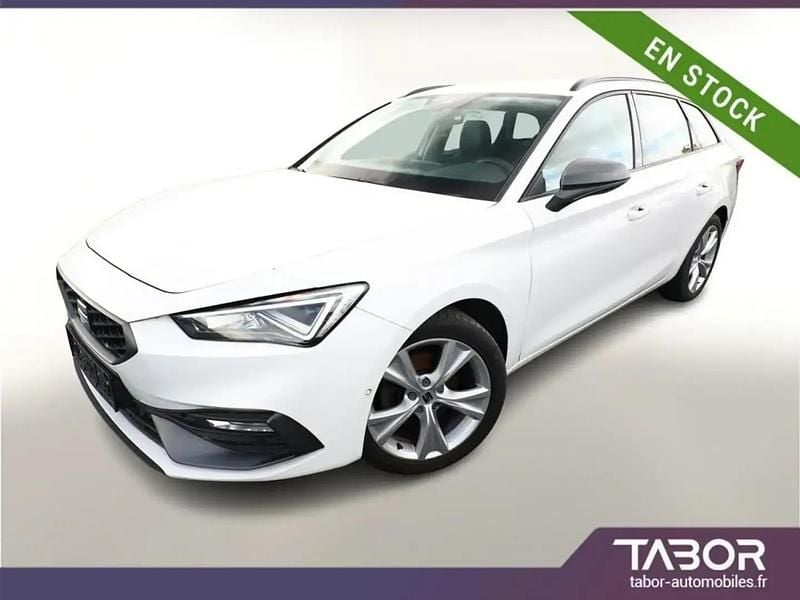 Blanc Utilisé 2020 Seat Leon ST FR Break | 18 388 € (Prix juste) - Image 1/4