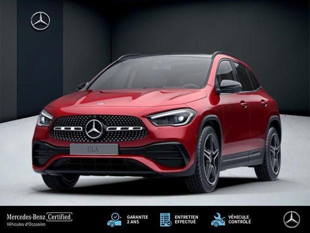 Rouge Utilisé 2023 Mercedes GLA250 AMG line SUV | 39 900 € (Prix juste) - Image 1/4