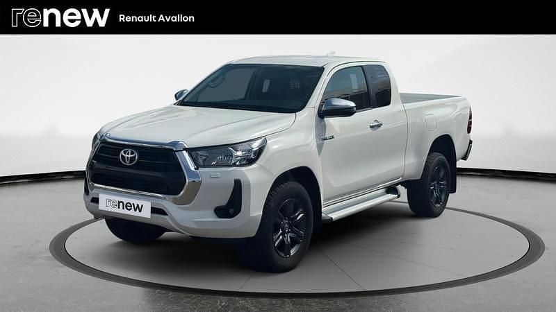 Blanc Nouvelle 2025 Toyota HiLux Pick-up | 46 590 € (Prix juste) - Image 1/4
