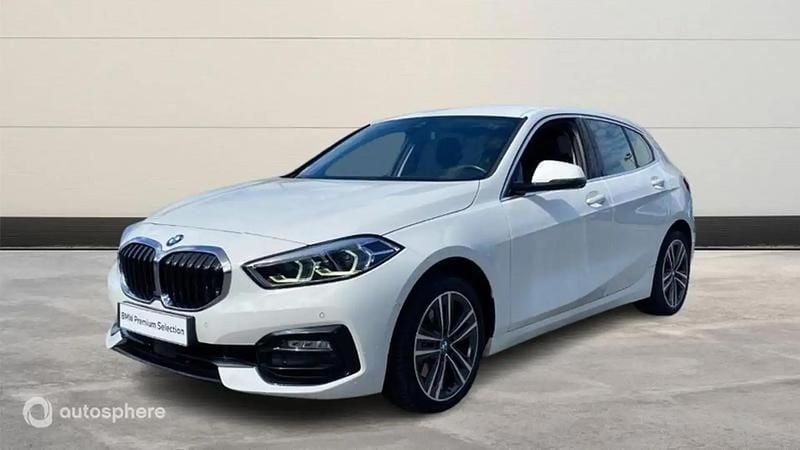 Blanc Utilisé 2020 BMW 118 Sport Line Citadine | 22 499 € (Bon prix) - Image 1/4