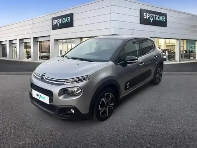 Noir Utilisé 2019 Citroën C3 PureTech Berline | 9 990 € - Image 1/4