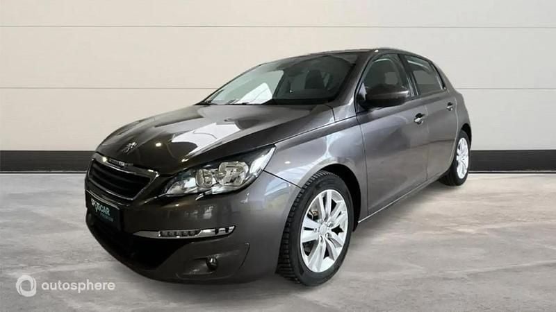 Brun Utilisé 2015 Peugeot 308 Business-Line Berline | 10 999 € (Bon prix) - Image 1/4