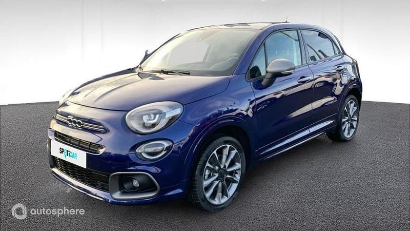 Bleu Occasion 2024 Fiat 500X Sport SUV | 22 380 € (Prix juste) - Image 1/4